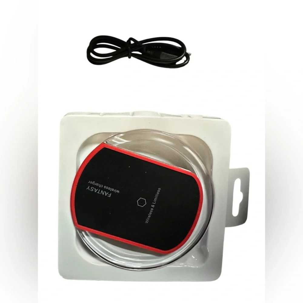 Black Wireless Charging Plate